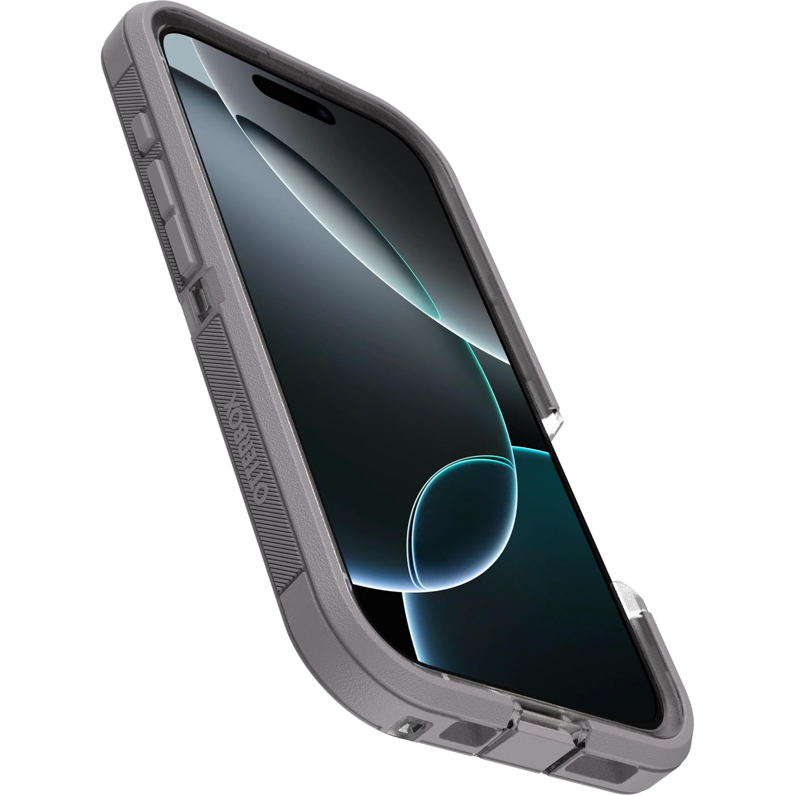 Otterbox Iphone 16 Pro Defender Series Xt Clear Case   Snow Capped Clear