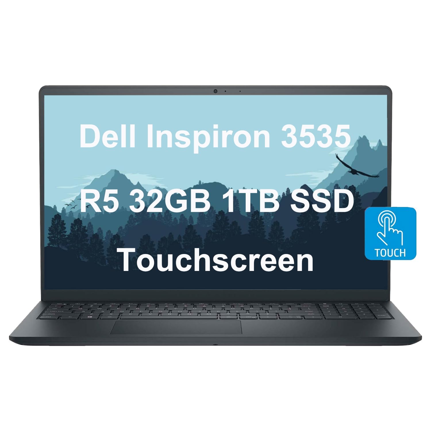 Dell Inspiron 15 15.6'' Laptop (Fhd Touchscreen, Amd Ryzen 5 7530U, 32Gb Ram, 1Tb Pcie Ssd, (6 Core Beat I7 1165G7)) Numeric Key