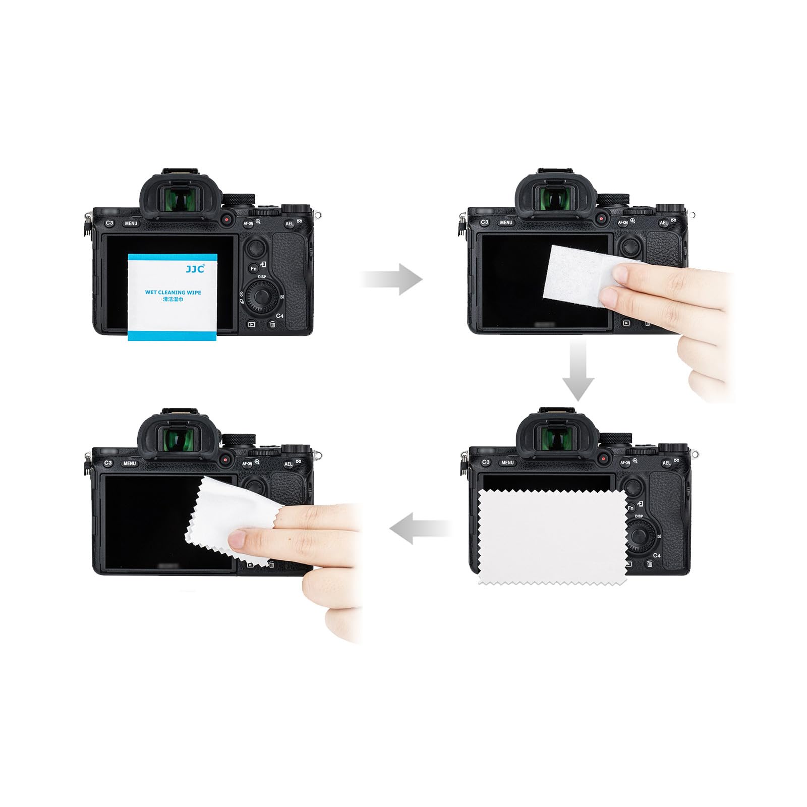 Jjc 2 Pack Camera Screen Protector For Fujifilm X T5 Xt5 Xt 5 Camera, Ultra Thin Anti Fingerprint Anti Scratch 9H Hardness 2.5D