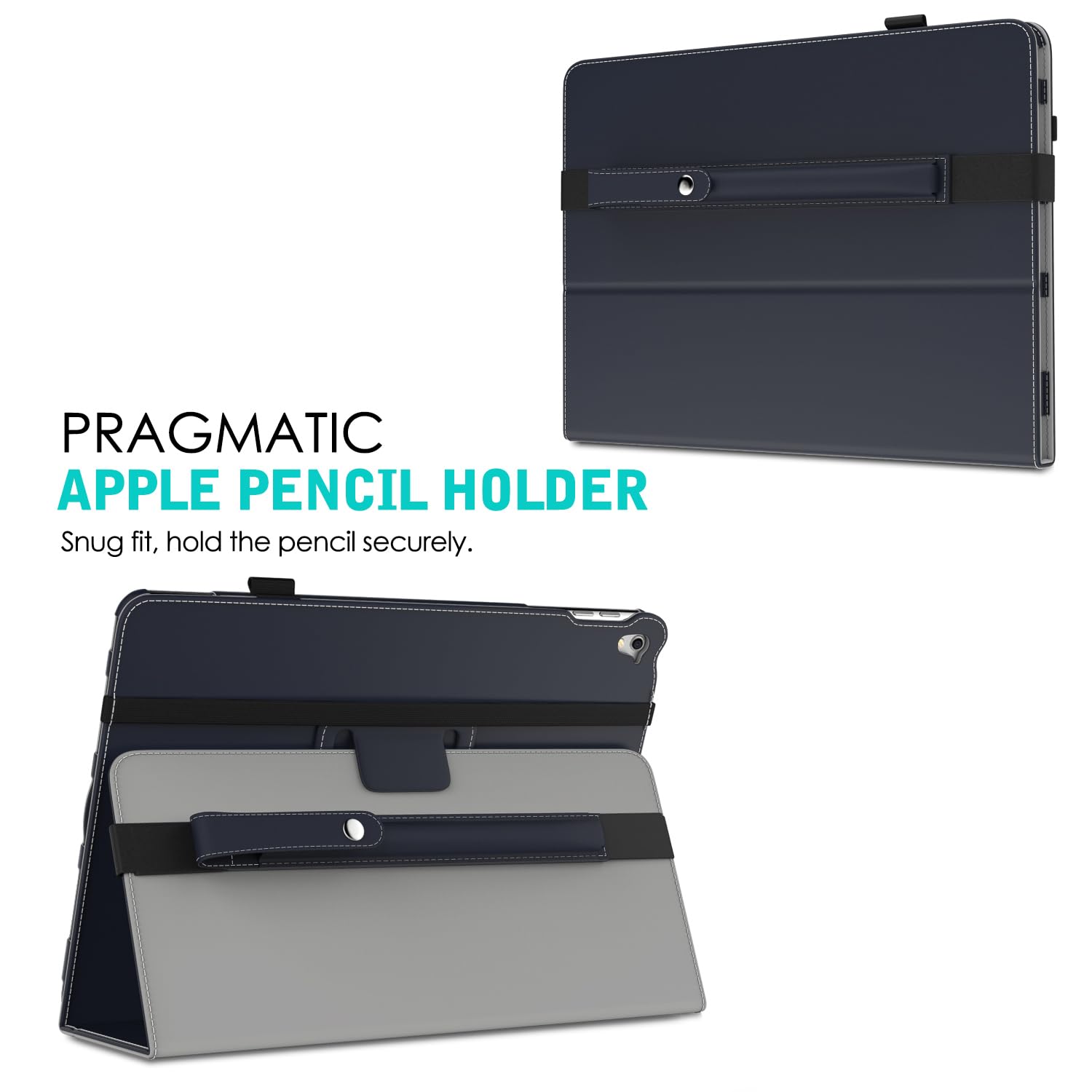 Moko Pencil Holder For Apple Pencil Pro, Apple Pencil 1St/2Nd Generation, Ipencil (Usb-C), Pu Leather Ipad Pencil Sleeve Pouch W