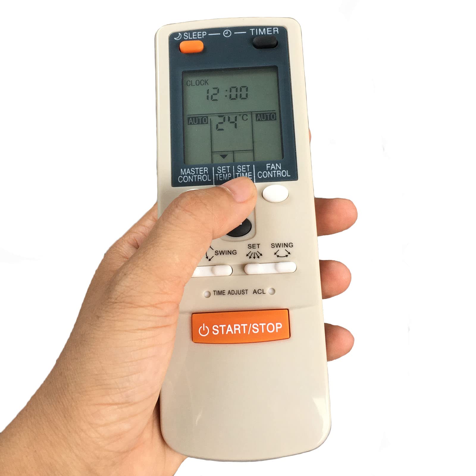 Replacement Remote Control For Fujitsu Asu9R1A Asu12R1A Asu9R1 Asu12R1 Asu9D Asu9Rd Asu12D1 Abt18Lb Abt24Lb Abt18Lbaj Abt24Lbaj