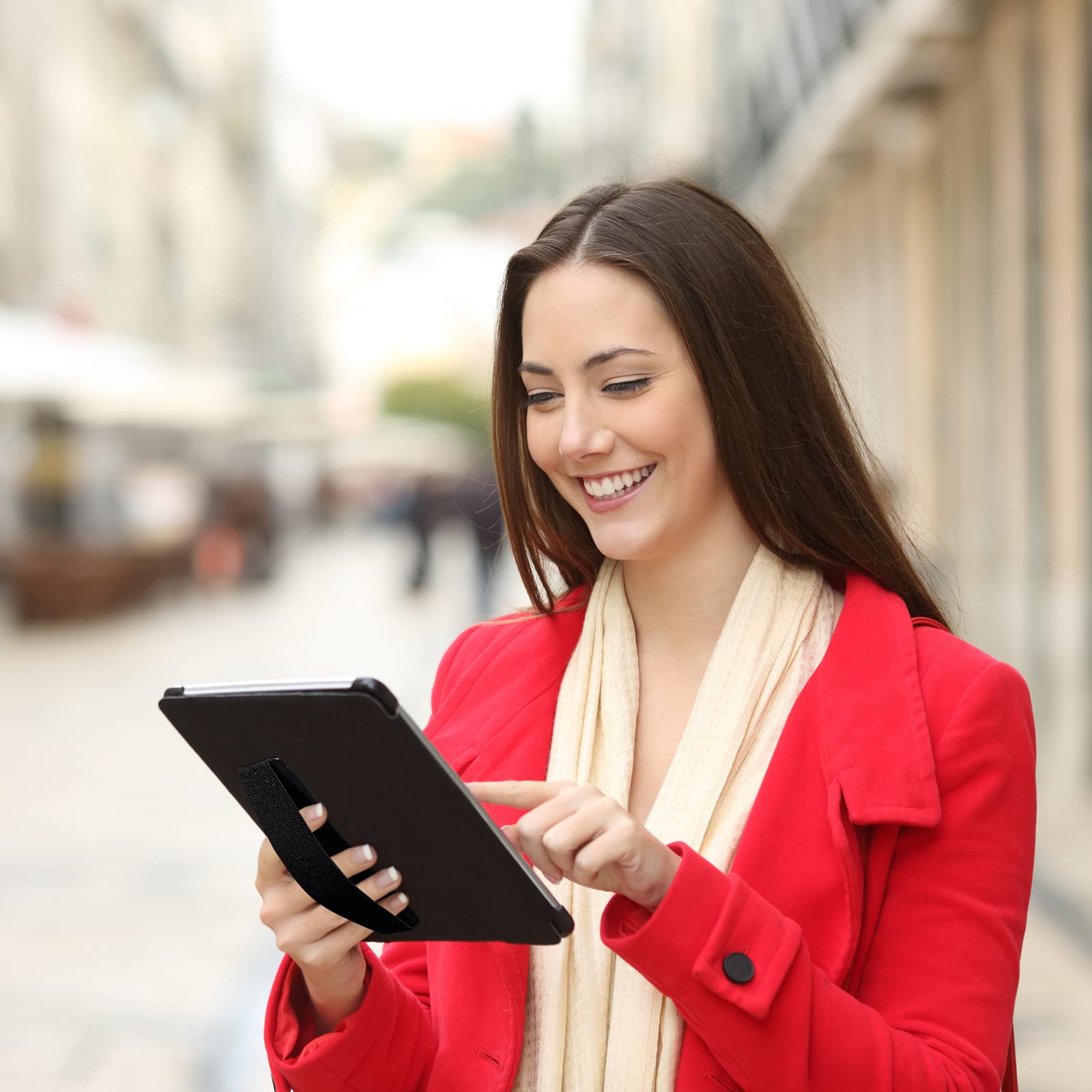 Gowjaw Hand Strap Holder For Kindle Tablet Handle Grip For Ereaders Fire Tablet   Kindle/Kobo/Voyaga/Lenovo/Sony Kindle E Book T