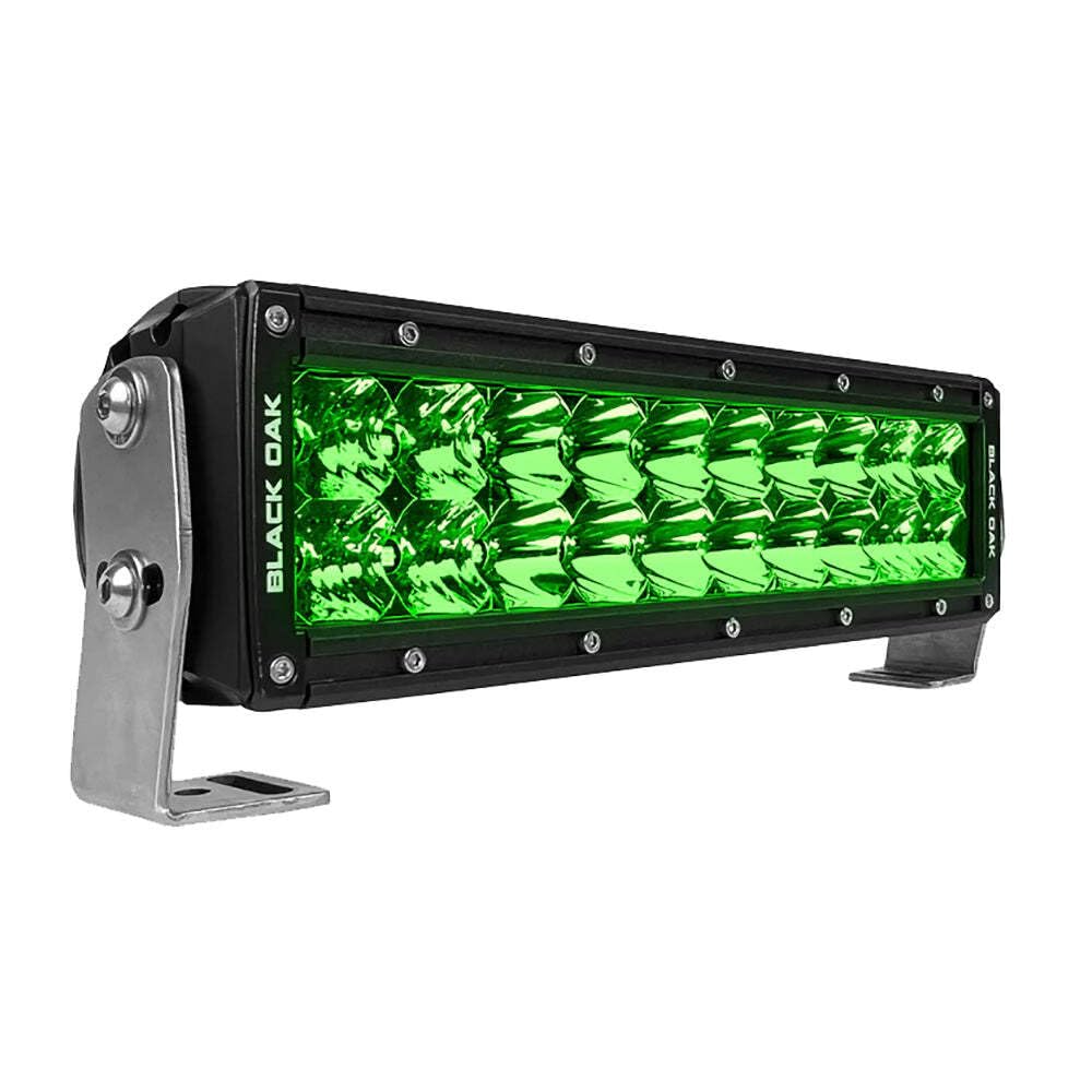 Black Oak 10'' Green Led Hog Hunting Light Bar - Combo Optics - Black Housing - Pro Series 3.0,WBAUVB0BSTWBXQT