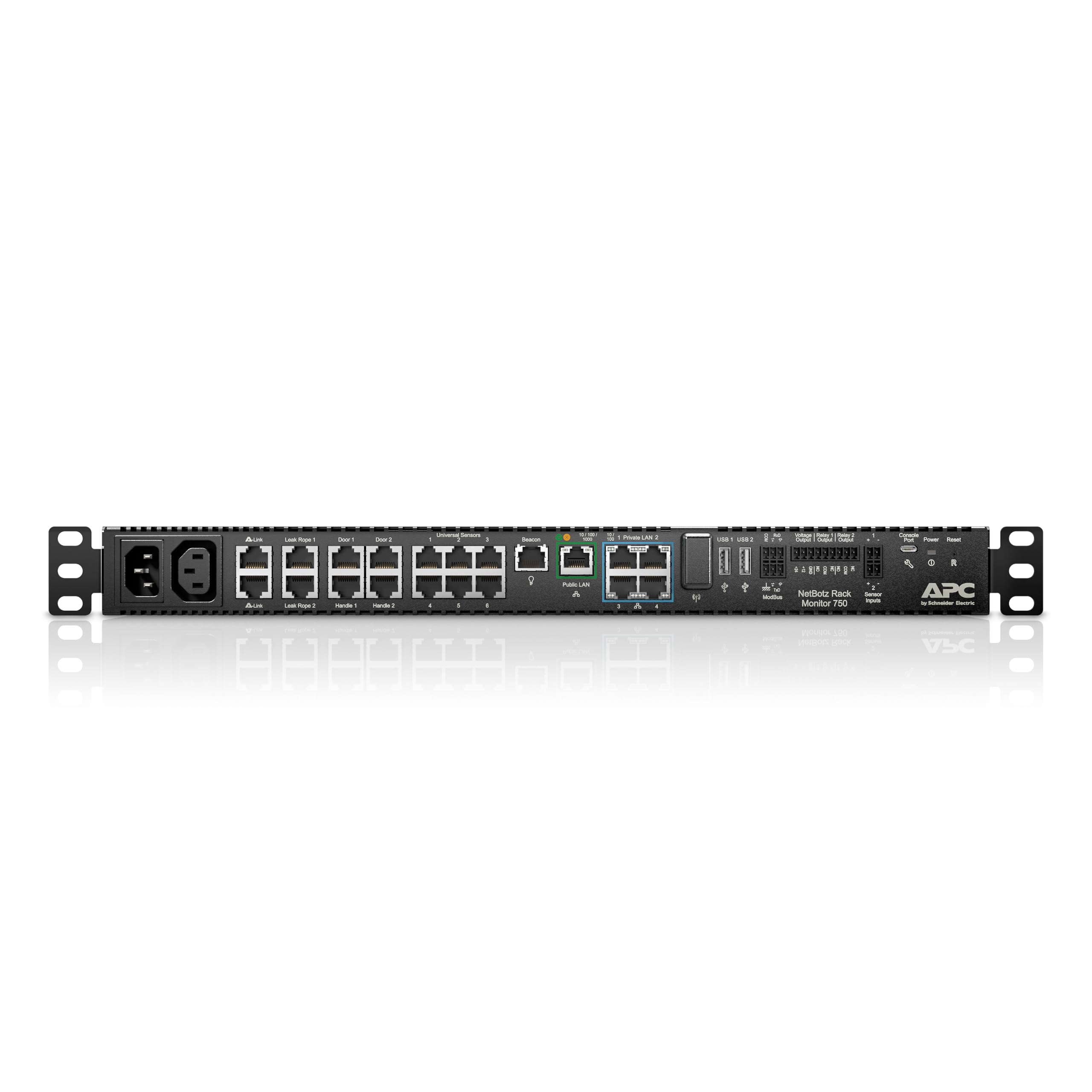Apc Netbotz 750 Advanced Security And Environmental Rack Monitor 750, Nbrk0750