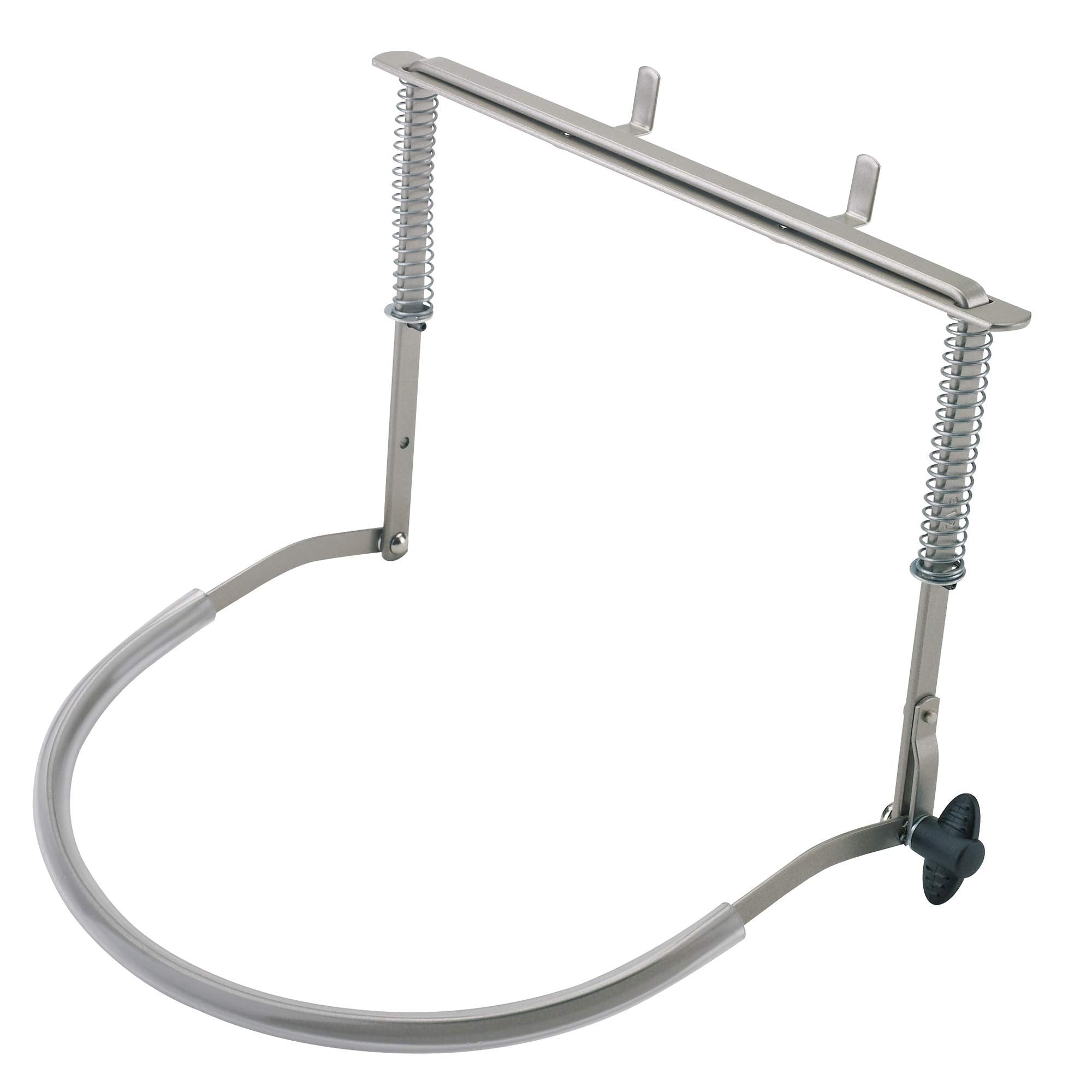 K&M Konig & Meyer 16410.000.11 Harmonica Holder   Industry Standard   Hands Free Harp Neck Brace And Sturdy Frame   Professional Grade For All Musicians   German Made   Nickel Finish