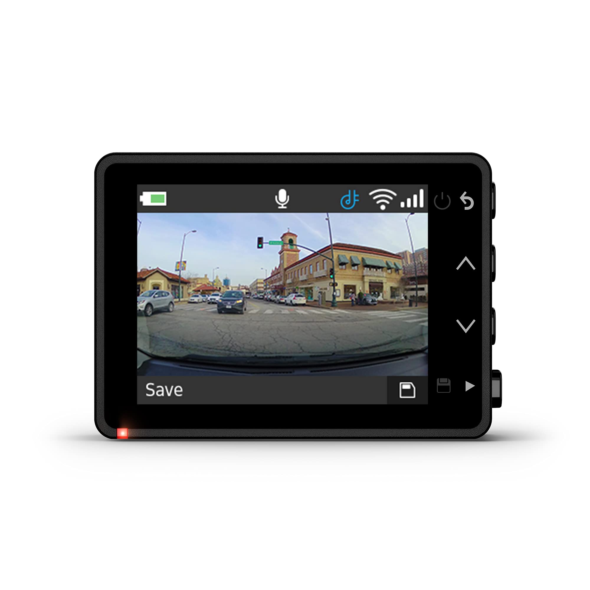 Garmin Dash Cam 57, 1440P And 140-Degree Fov, Monitor Your Vehicle While Away W/ New Connected Features, Voice Control, Compact