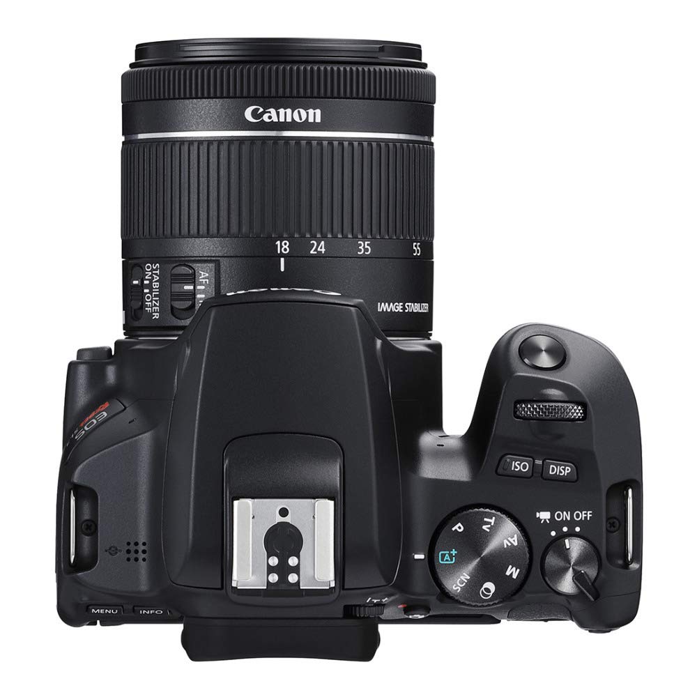 CANON EOS Rebel SL3 DSLR Camera, Built in Wi Fi, Dual Pixel CMOS AF and 3.0 inch Vari Angle Touch Screen, Body, Black