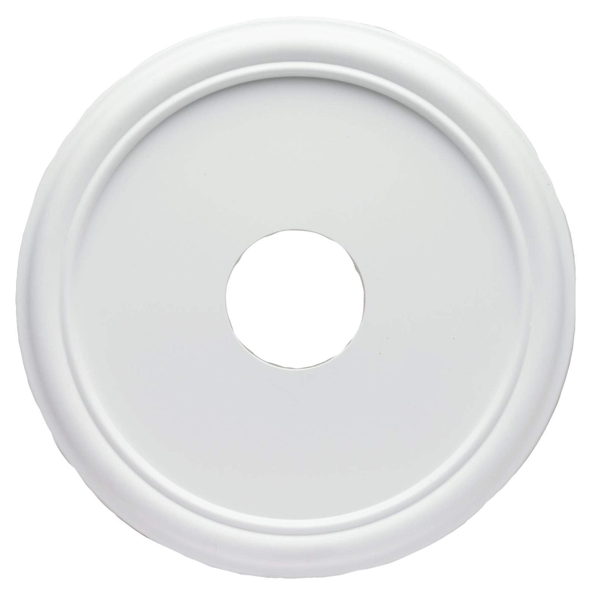 Westinghouse 7773200 16-Inch Smooth White Finish Ceiling Medallion