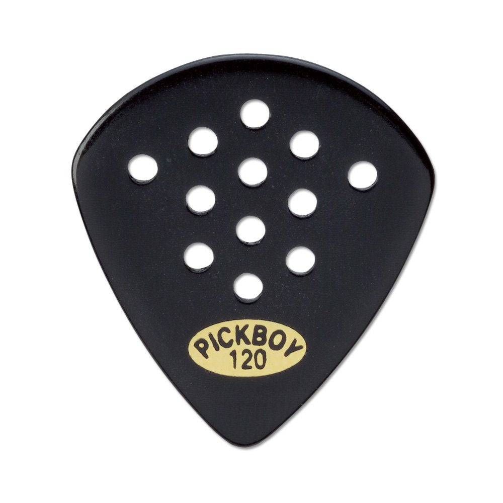 Pickboy PosAGrip, Jazz, Black, Cellulose, 1.20Mm, 10 Picks
