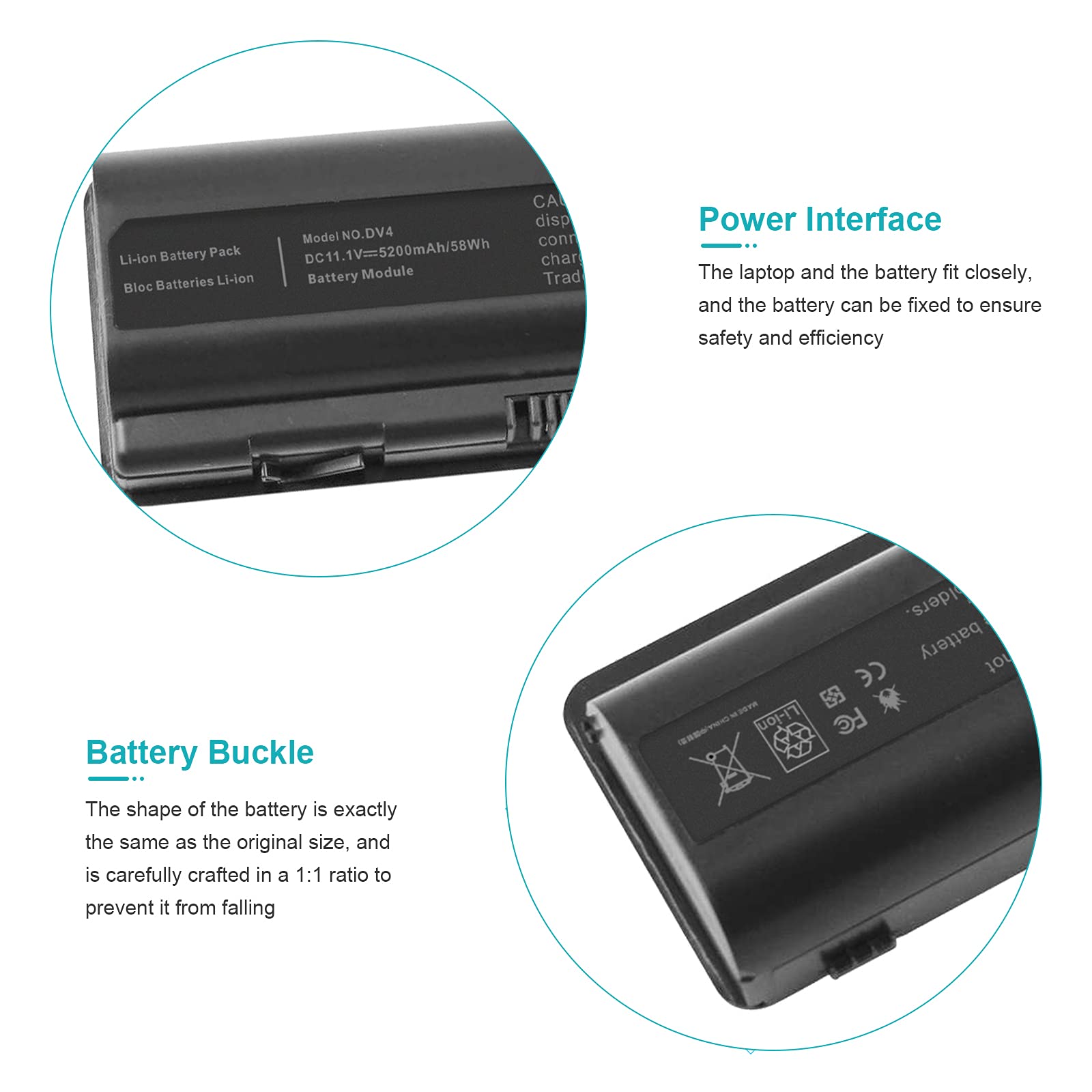 Fancy Buying Spare 484170 001 Laptop Battery For Hp Spare 497694 001 498482 001 484170 002 485041 001