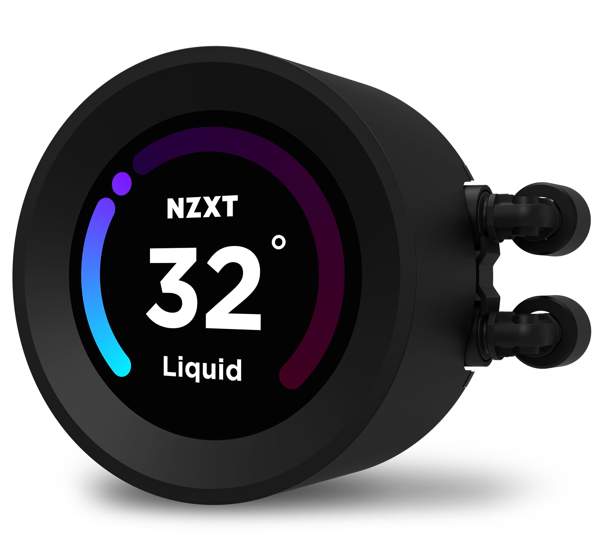 Water Cooler Nzxt Kraken Elite 280 Rgb   280Mm W/Display, Rgb Controller & Rgb Fans Black