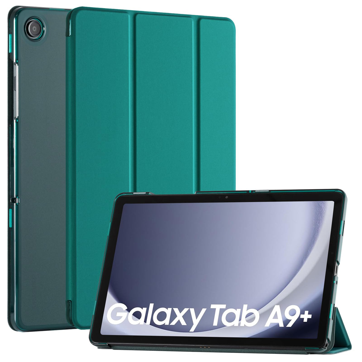 Cobak Case For Samsung Galaxy Tab A9 Plus 2023, Slim Stand Hard Back Shell Protective Smart Cover With Auto Sleep Wake Feature F
