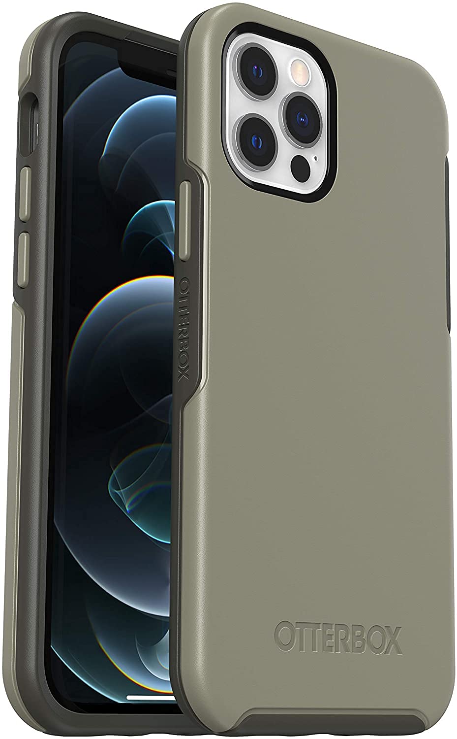 Otterbox Symmetry Series Series Case For Iphone 12 & Iphone 12 Pro   Earl Grey (Vetiver/Climbing Ivy)