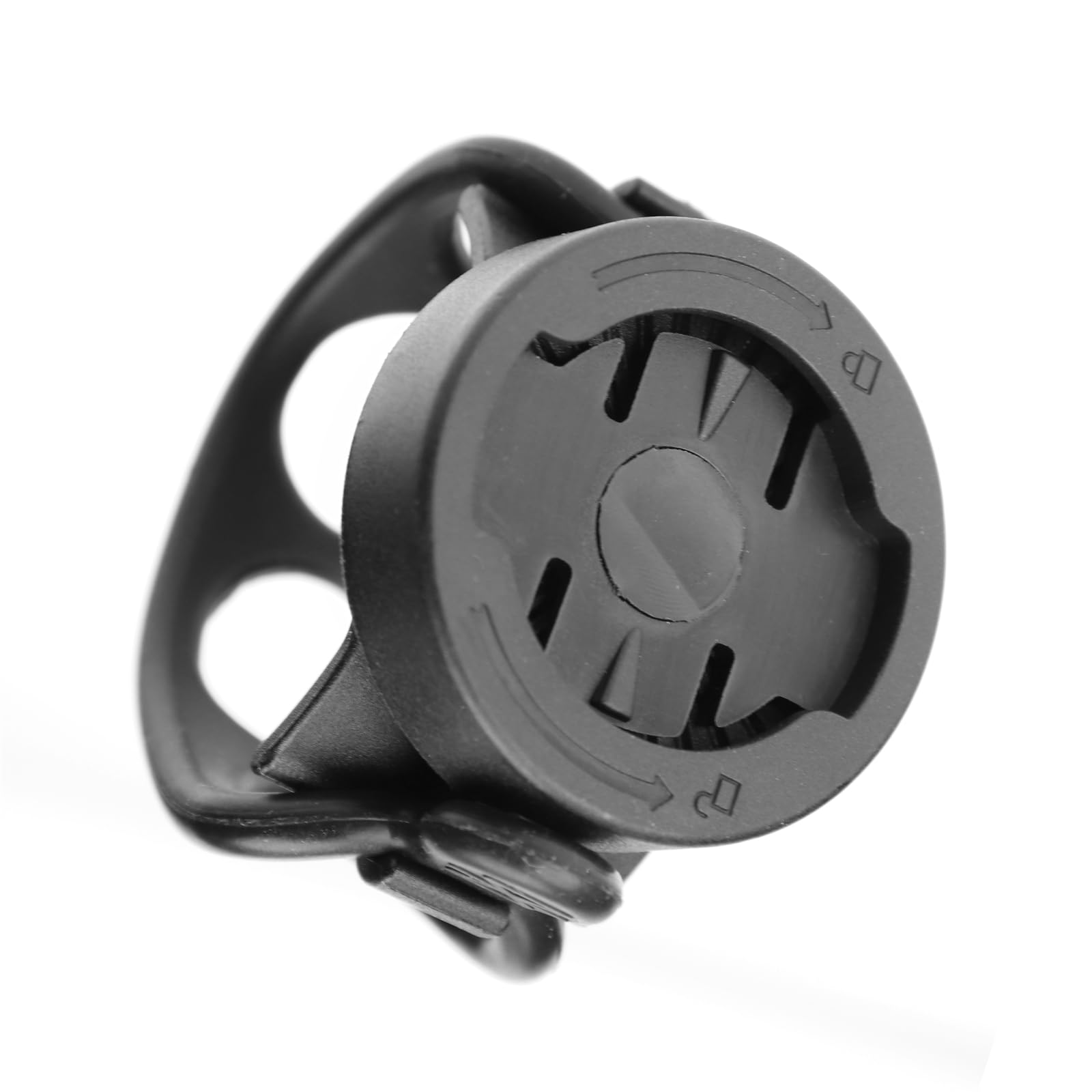 Nelbons 360 Degree Rotating Strap Out-Front Handlebar Bike Computer Phone Holder Mount Adapter Compatible With Garmi N/G G+/Mage