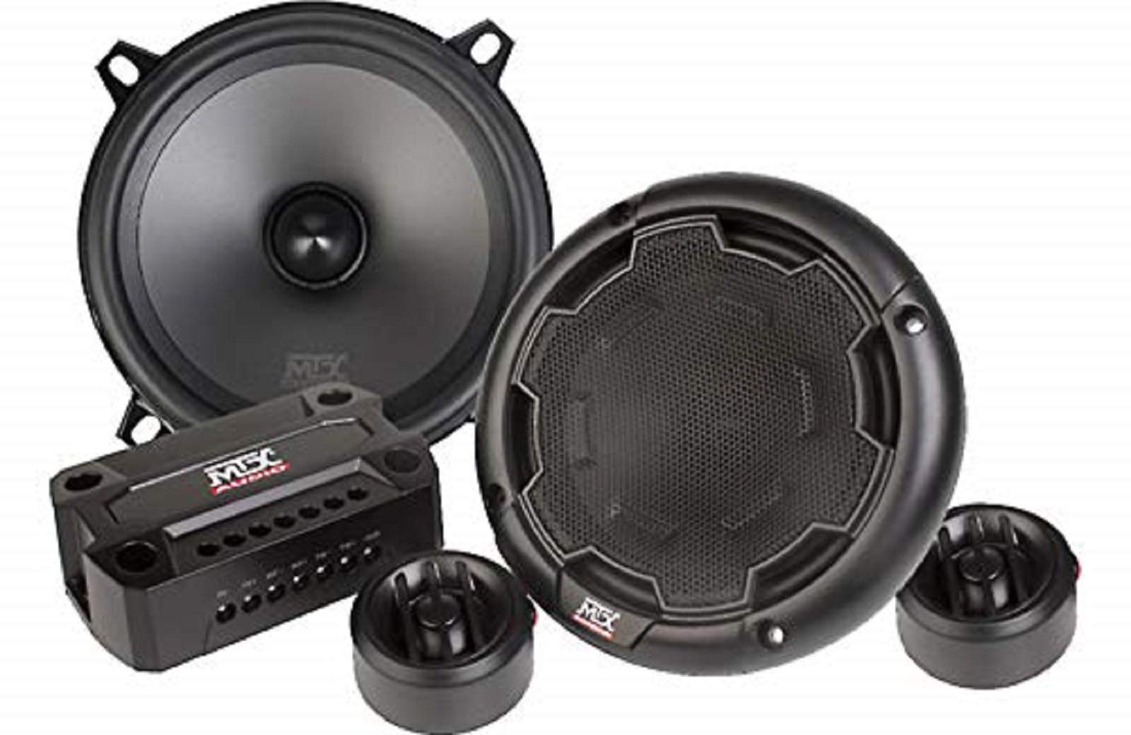 MTX Pair THUNDER51 5.25 360w Car Audio Component Speakers/Multi-Mount Tweeters