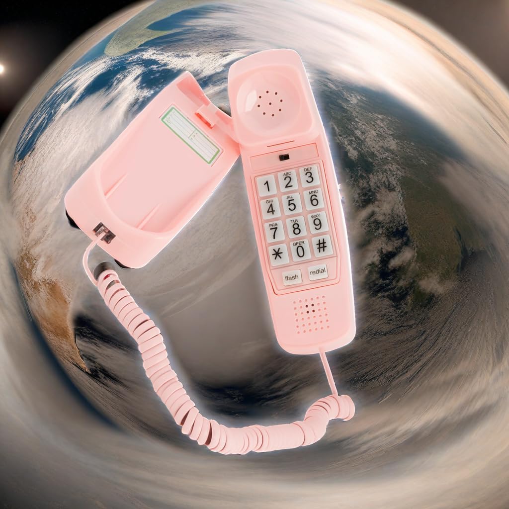 Isoho Phones Land Line Telephones For Home   Corded, Easy To Use Big Button Telephone For Home Office, Seniors, And House Phone;