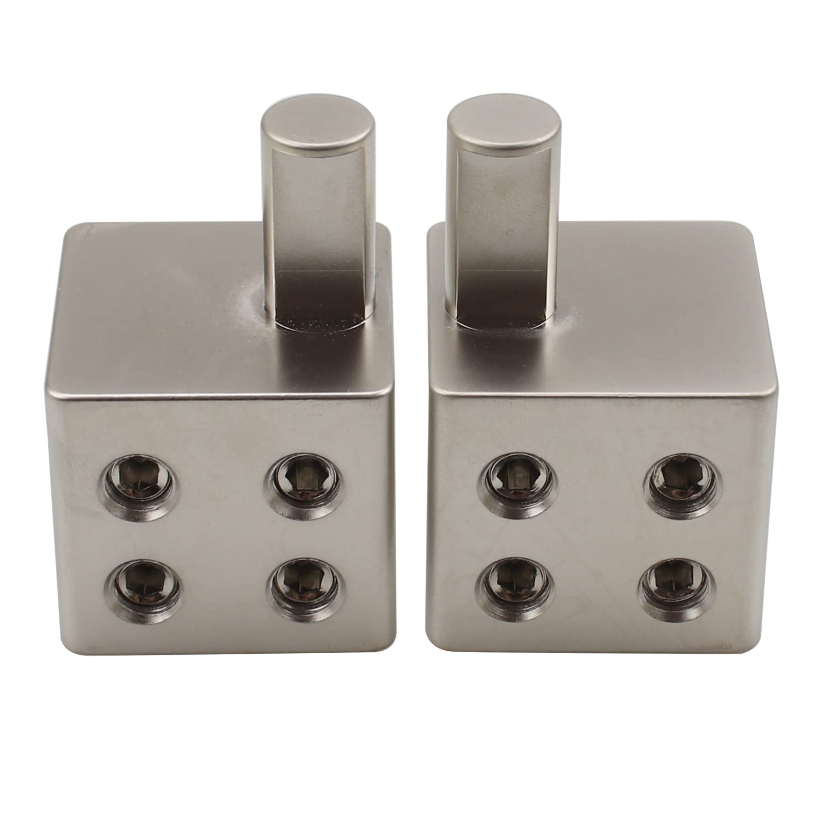 Zookoto 2 Pcs 4X0Ga Wire Ga Reducer, For Car Stereo Audio Awg Pin Power Ground Wire Reducer, 0 Ga To 12.3 Mm