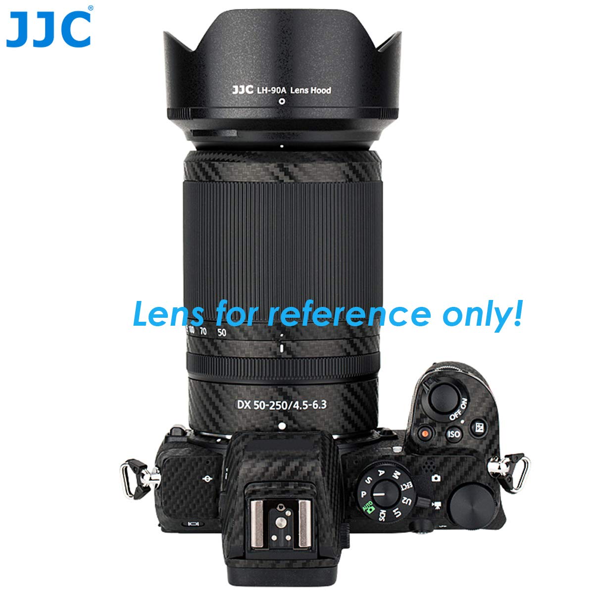 Jjc Dedicated Petal Flower Bayonet Reversible Lens Hood Shade For Nikon Nikkor Z Dx 50 250Mm F/4.5 6.3 Vr Len, Compatible With 6