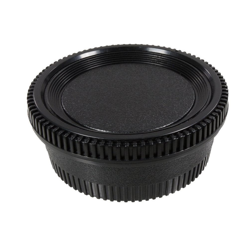 Camdesign Camera Body Cap And Rear Lens Cover Compatible With Nikon D7500 D750 D3400 D3300 D3200 D5500 D5300 D5200 D5100 D5000 D