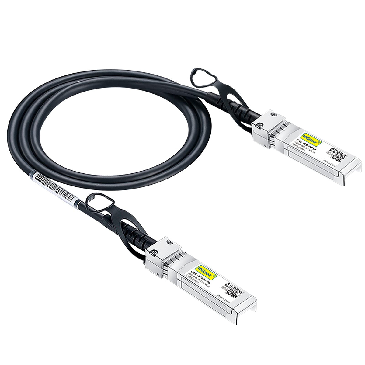 10Gtek 1.25G Sfp Dac Twinax Cable   Gigabit Passive Direct Attach Copper Twinax Sfp Cable For Cisco Sfp 1Gbase Cu1M, Ubiquiti Un