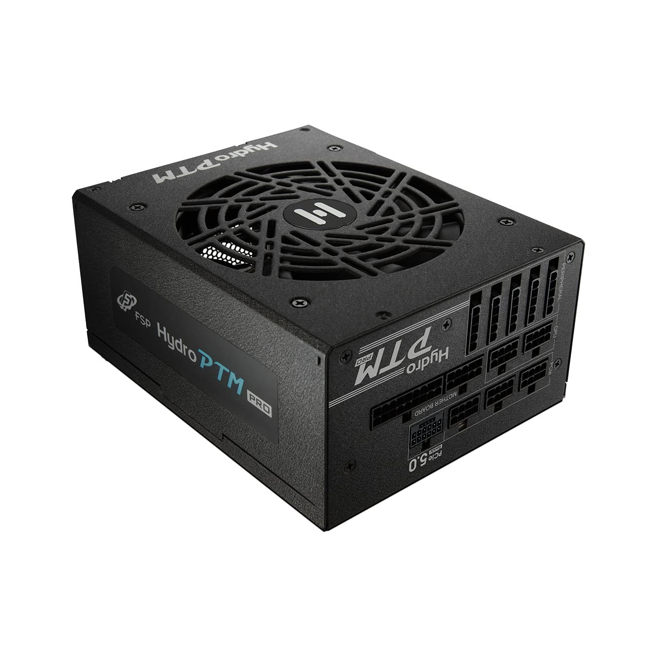 FSP Hydro PTM PRO 1200W Power Supply, 80 Plus Platinum, ATX 3.0/PCIe5, Full Modular (HPT2-1200,Gen5)