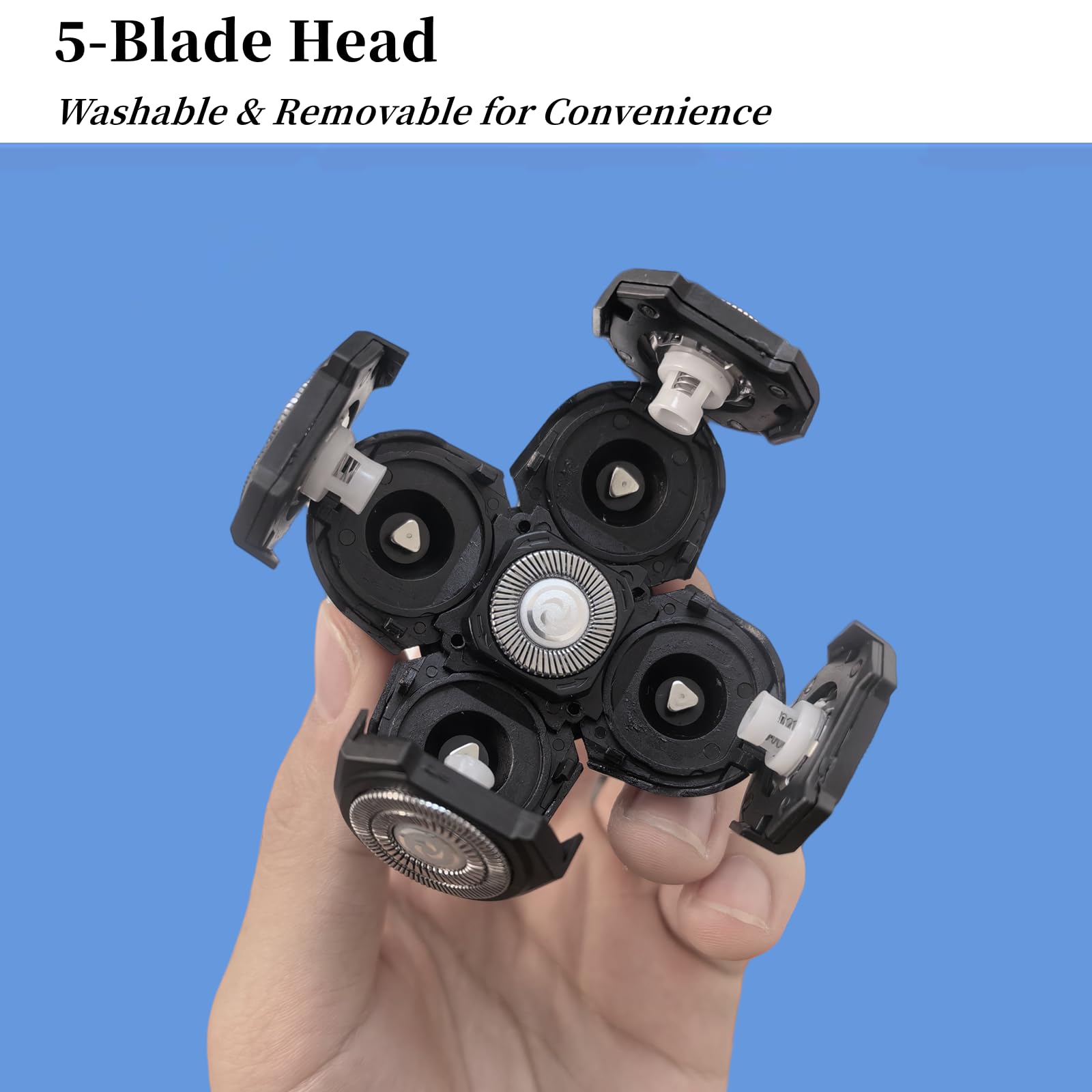 Head Shaver Replacement Blades Compatible With Groomi Baldie Pro Head Shaver,3Packs Oem.