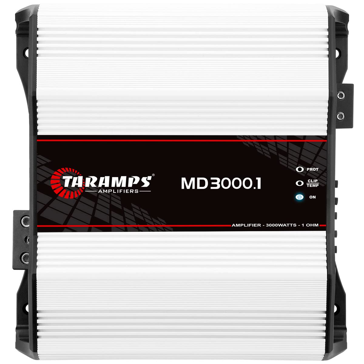 Taramps MD 3000.1 1-Ohm Car Amplifier, 3000W RMS Full Range Digital Monoblock Class D MOSFET Amp, Crossover, Low/High Pass Filte