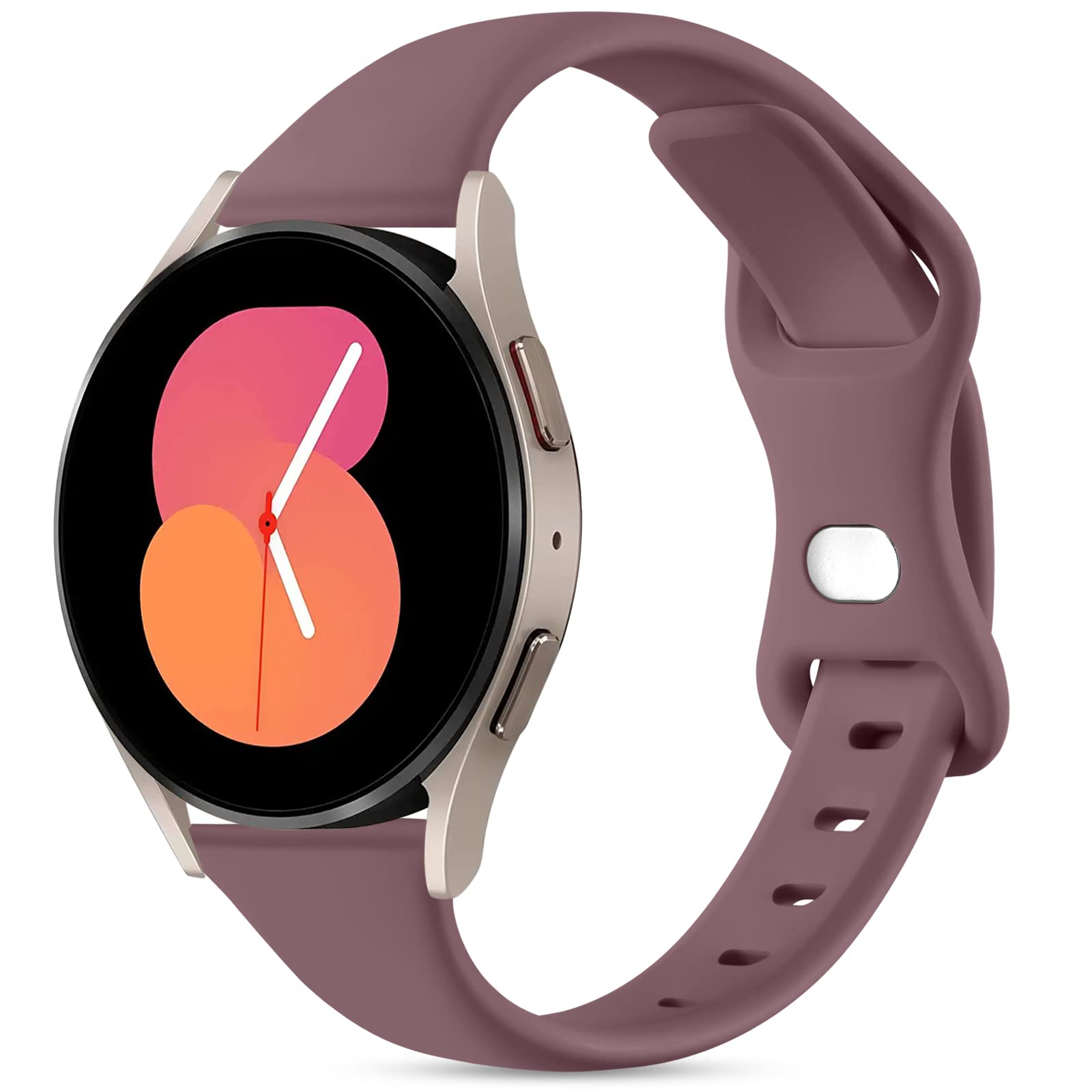 Imivio Compatible With Samsung Galaxy Watch 6 Band/Galaxy Watch 5 Band/Samsung Watch 4 Bands 40Mm 44Mm, 20Mm Soft Slim Replaceme