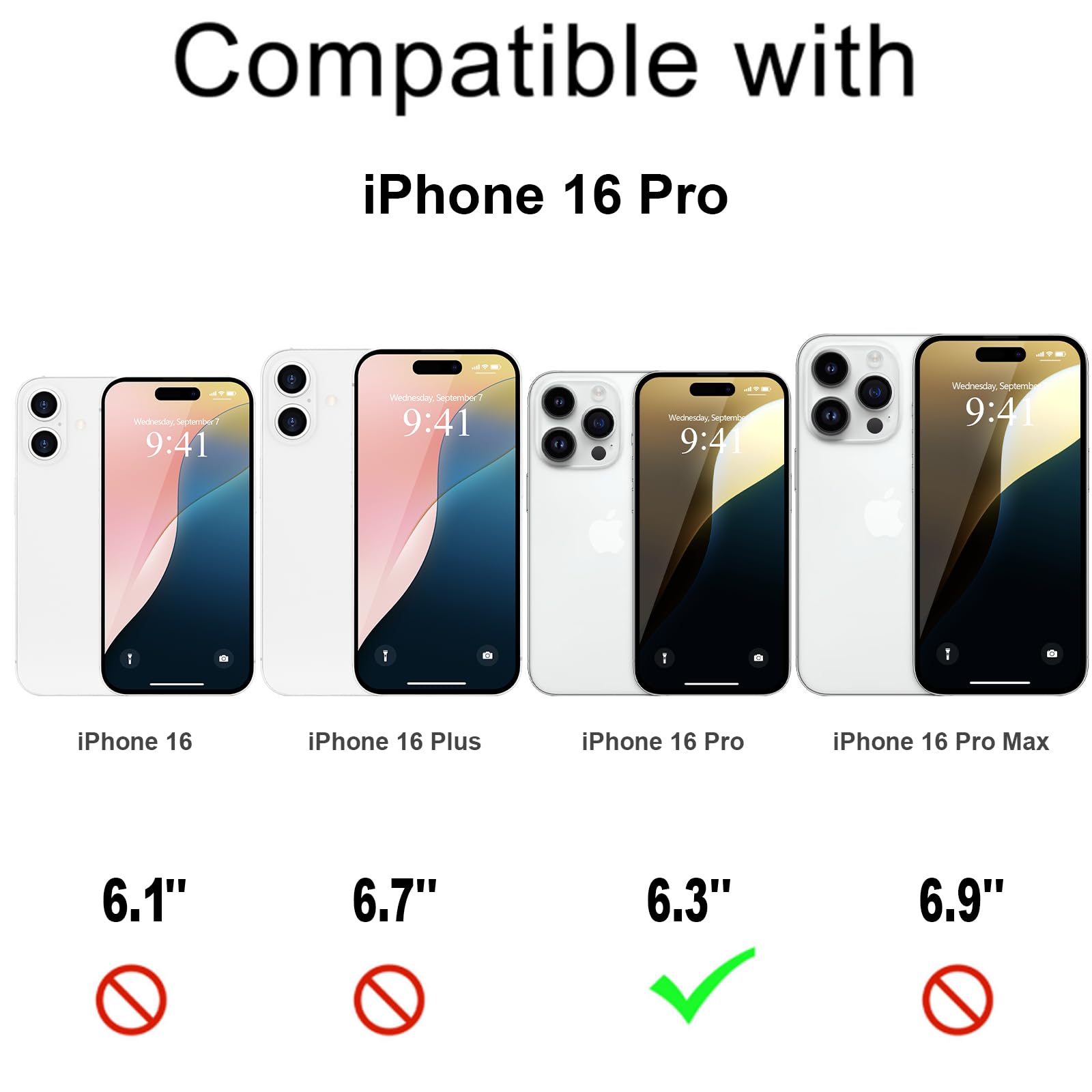 Pepmune For Iphone 16 Pro Case, Cute 3D Astronaut Stand With [2 Screen Protector] [Camera Protection] Kickstand Shockproof Bling