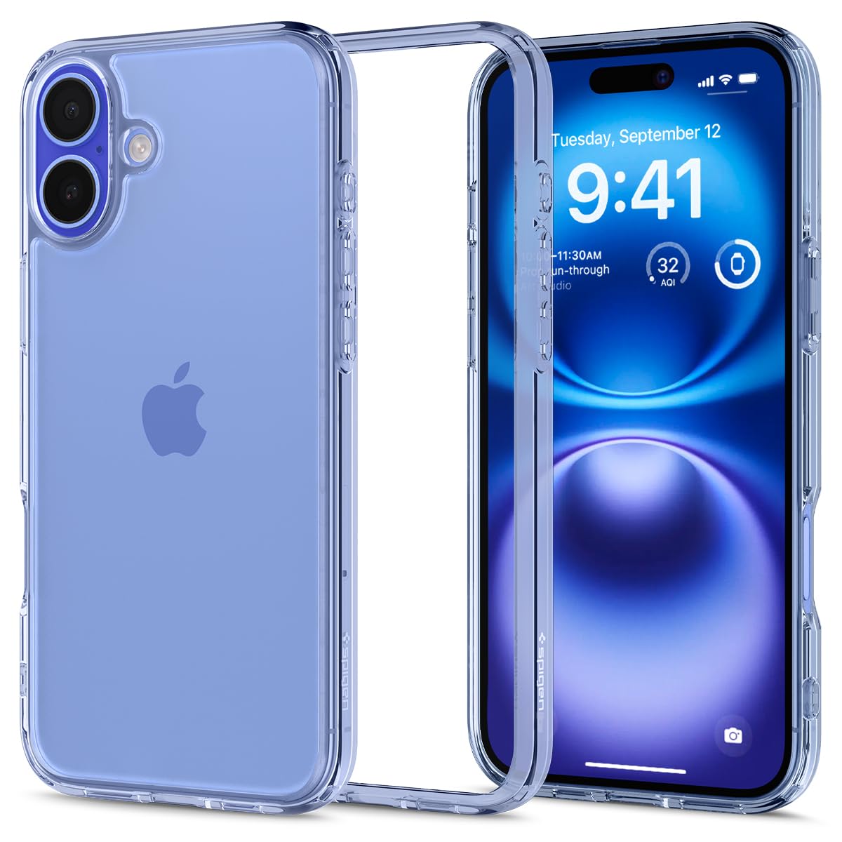 Spigen Ultra Hybrid Designed For Iphone 16 Plus Case [Not Compatible With Magsafe], [Anti Yellowing], [Military Grade Protection
