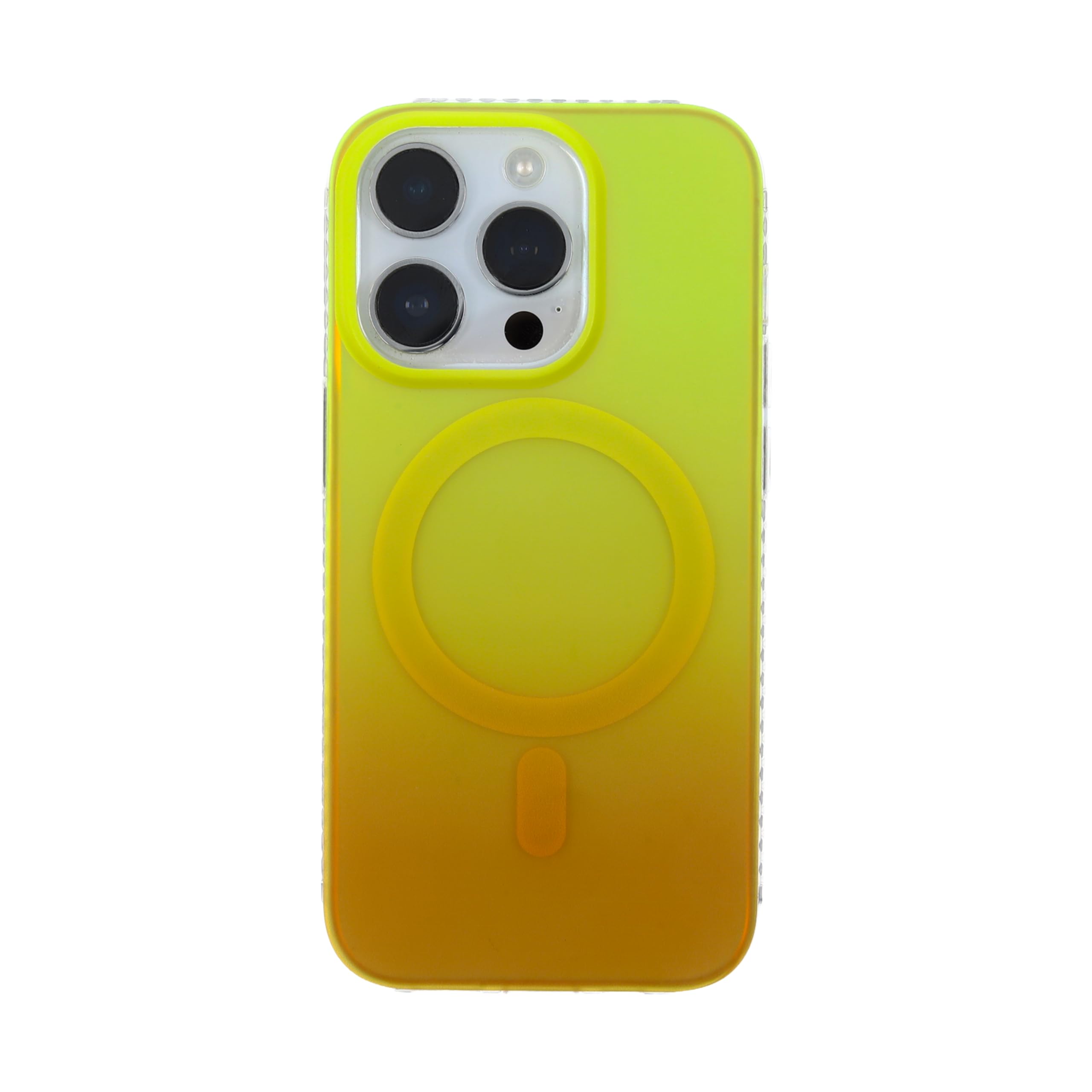 Katti Case Gradient Case for The iPhone 14 Pro - Orange and Yellow Multi-Color Ombre Design, Impact-Resistant and with Magnets
