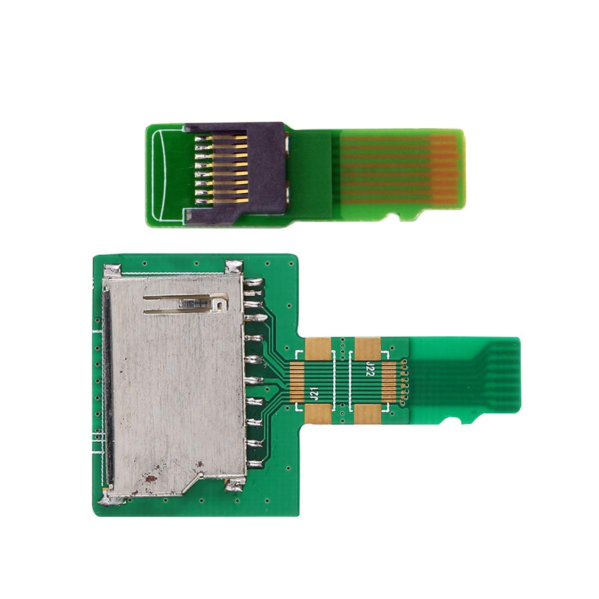 Xiwai 1Set Sd Tf Card Socket Female To Micro Sd Tf Male Memory Card Kit Extension Adapter Testing Tools Extender