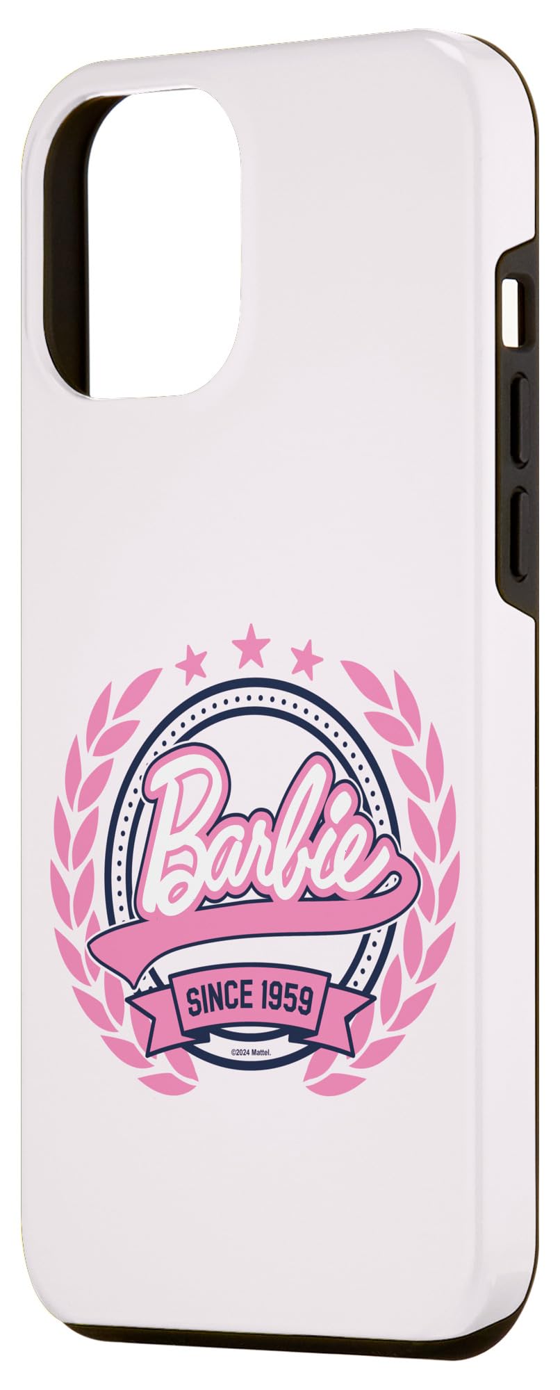 Iphone 12 Pro Max Barbie   Varsity Collegiate Seal Since 1959 Logo Case