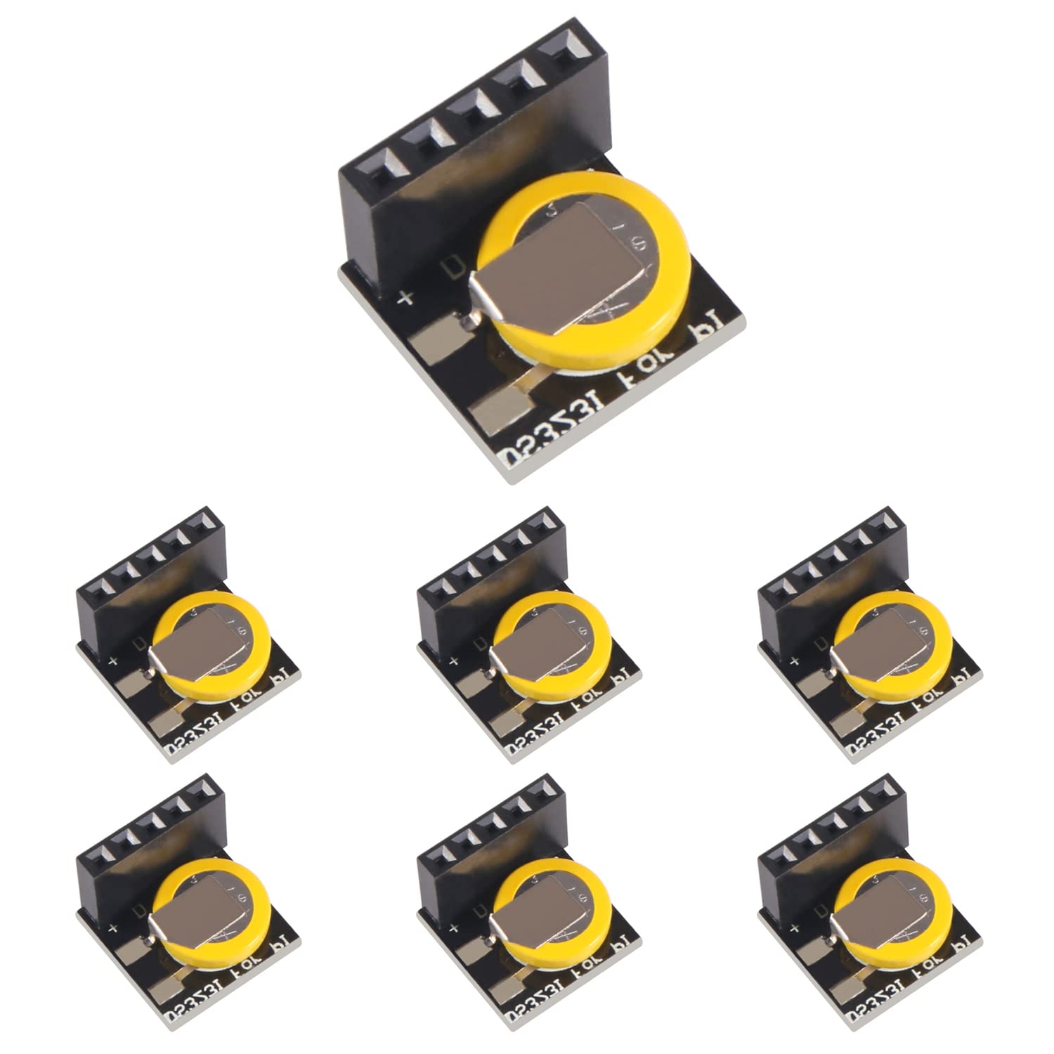 Dorhea 7Pcs Ds3231 Real Time Clock Module Rtc Clock Memory Module 3.3V/5V For Raspberry Pi