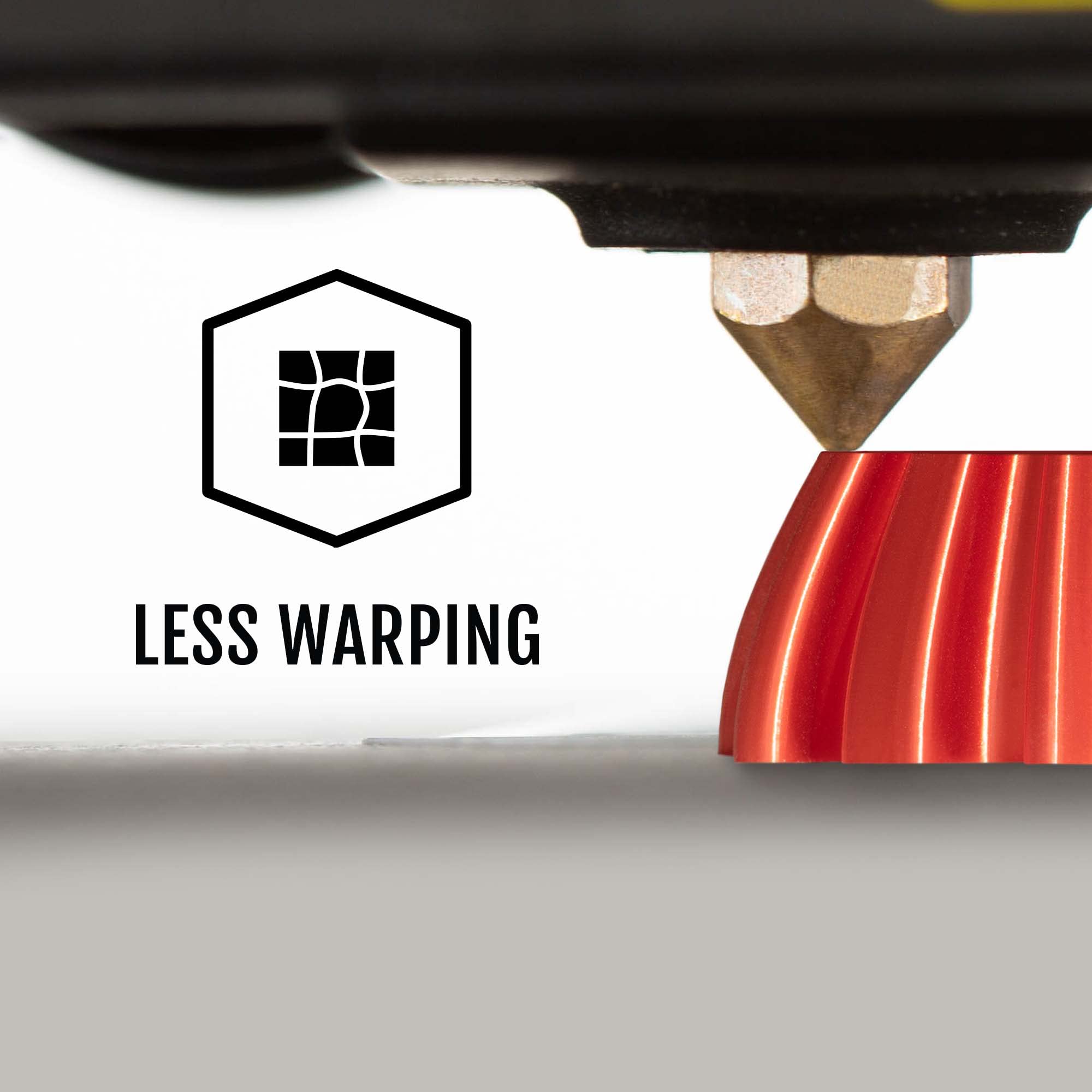 Hatchbox Metallic Finish Pla 3D Printer Filament, Dimensional Accuracy +/  0.03 Mm, 1 Kg Spool, 1.75 Mm, Red