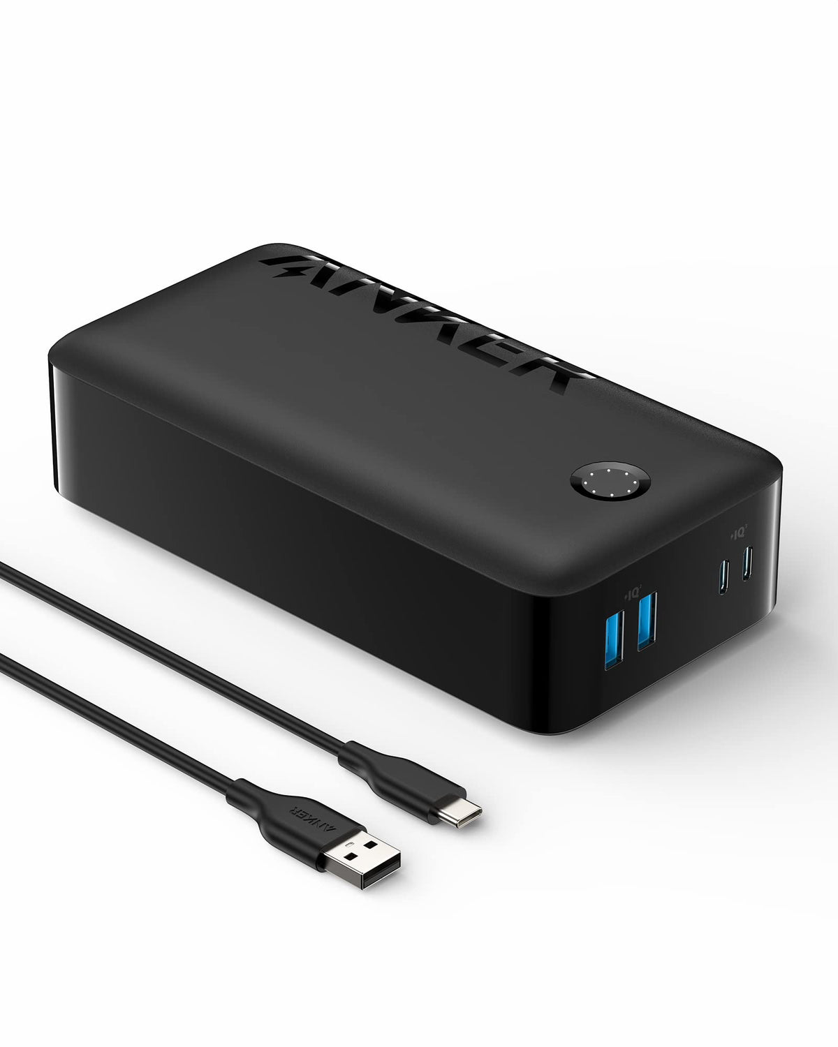 Anker Portable Charger, Power Bank, 40,000Mah 30W Battery Pack With Usb C High Speed Charging, For Macbook, Iphone Iphone 15/15