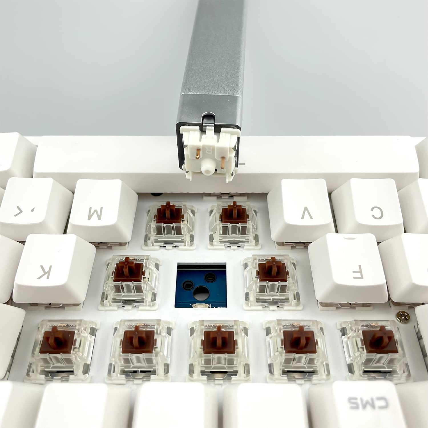 Gateron G Brown Pro Switches Pre Lubed 3Pin Rgb Smd Tactile For Gaming Mechanical Keyboard(90 Pcs, Brown)
