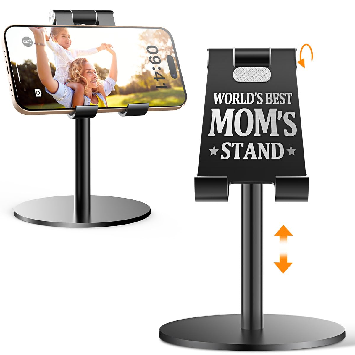 Aicase Gifts For Mom, Birthday Christmas Mothers Day Presents For Mom From Daughter And Son, Unique Worlds Best Moms Ideas Stand