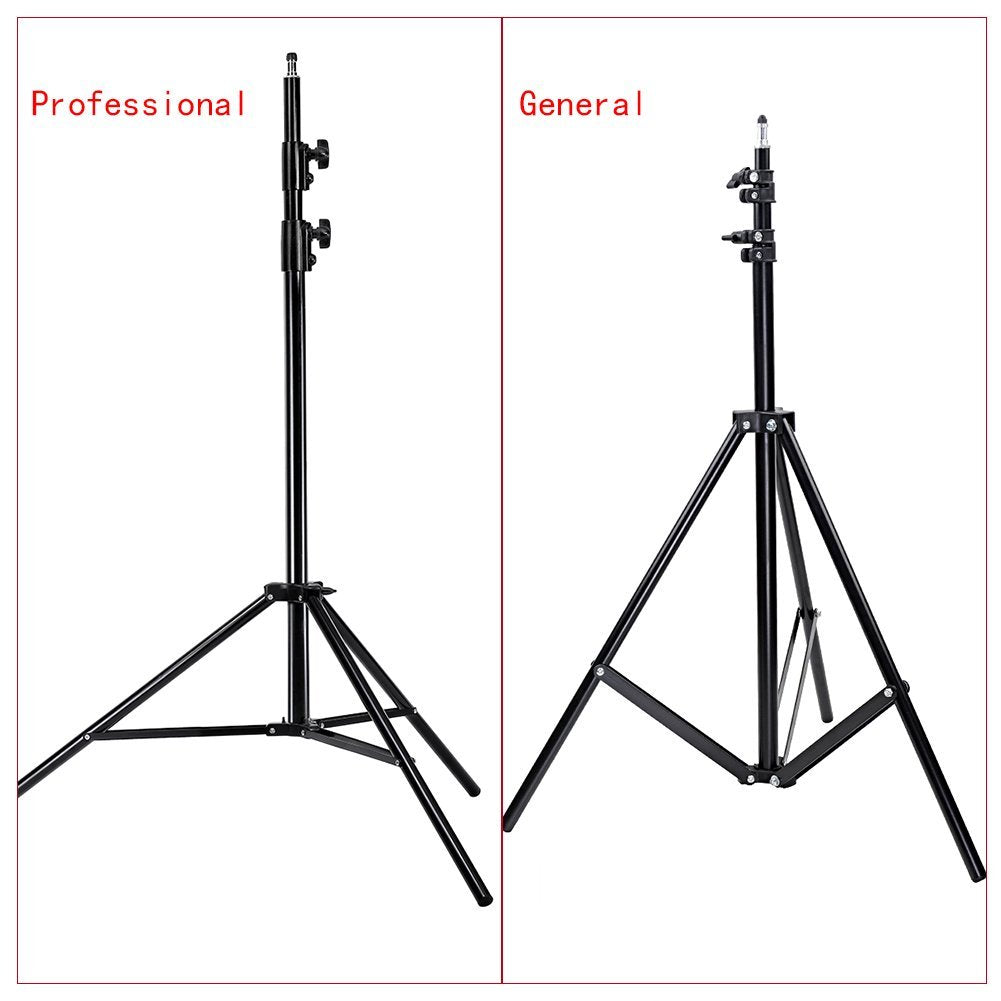 Neewer Pro 9Feet/260Cm Spring Loaded Heavy Duty Photo Studio Light Stand With 1/4'' Screw & 5/8 Stud For Video, Portrait And Pho