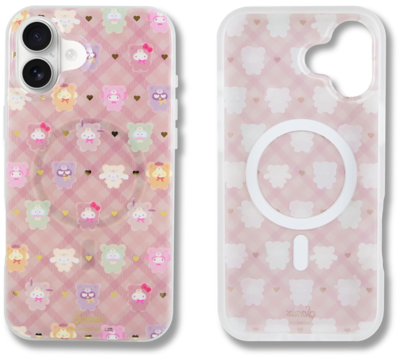 Sonix X Sanrio Case For Iphone 16 Plus | Compatible With Magsafe | 10Ft Drop Tested | Hello Kitty And Friends Latte Bear