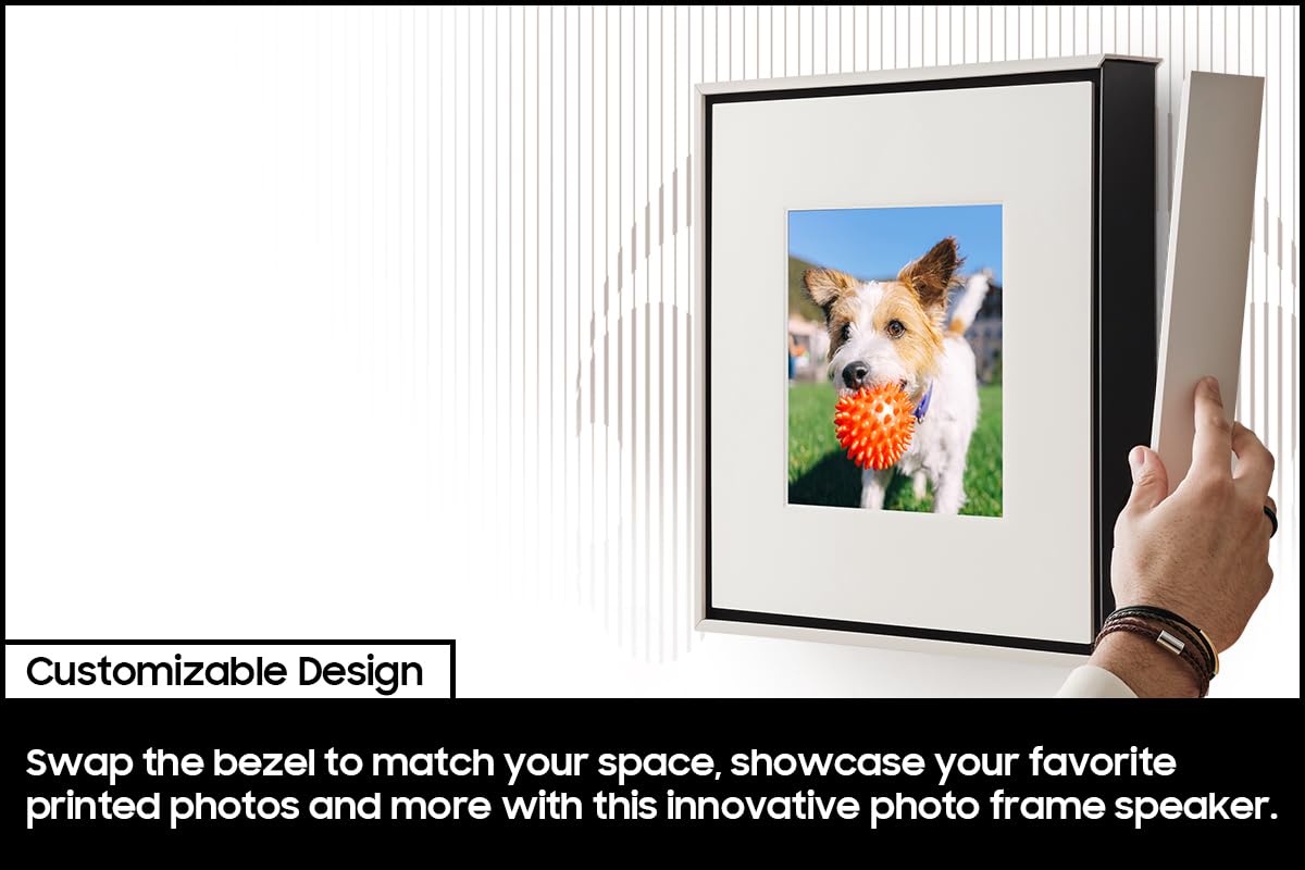 Samsung Ls60D Music Frame Smart Speaker - Hw-Ls60D/Za - 2 Pack Bundle