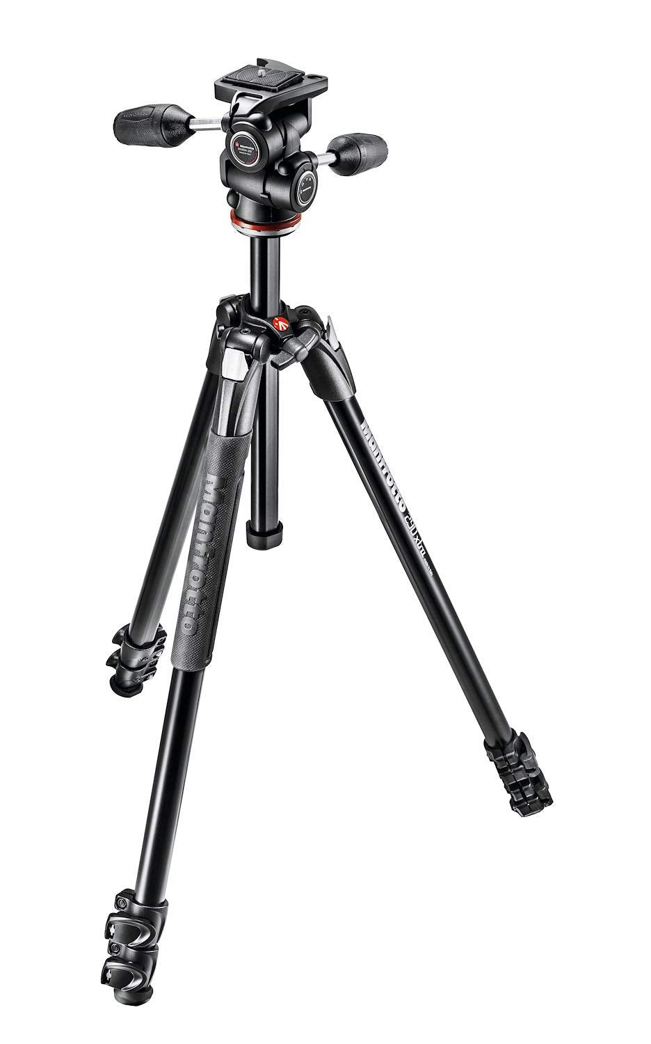 Manfrotto MK290XTA3-3W 290 Xtra 3-Way Head Kit - International Version (No US Warranty) (Black)