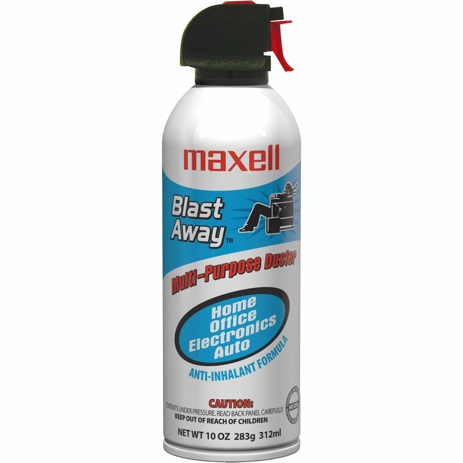Maxell 190025 Canned Air 10 Oz #152 Single