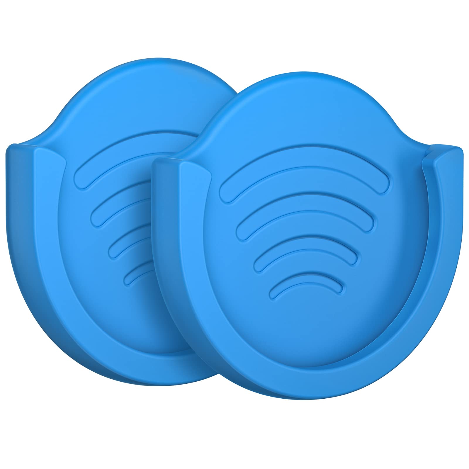 Pop-Tech Phone Grip For Socket Holder, 2 Pack Silicone Car Phone Mount Adhesive For Collapsible Grip & Stand With 3M Adhesive Re