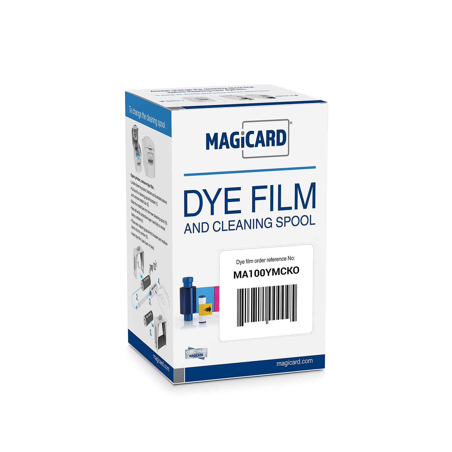 Bodno Magicard Ma100Ymcko Color Ribbon   Ymcko   100 Prints Software Demo