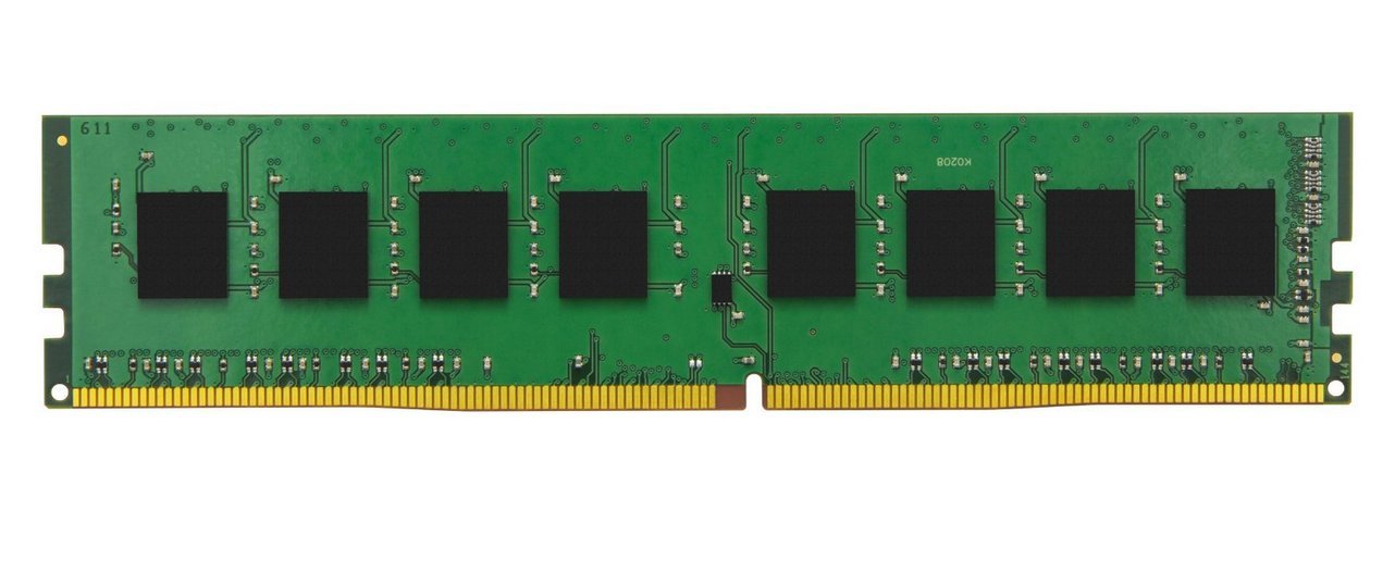 Kingston 8Gb 288 Pin Ddr4 Sdram Ddr4 2133 (Pc4 17000) Desktop Memory Model Kvr21N15D8/8.