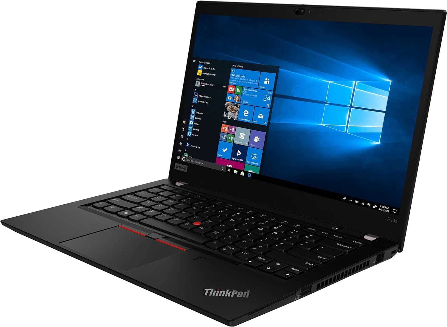 Lenovo Thinkpad P14S Mobile Workstation Laptop For Designer, Architecture, Engineering (14 Fhd Touchscreen, Amd 8-Core Ryzen 7 P