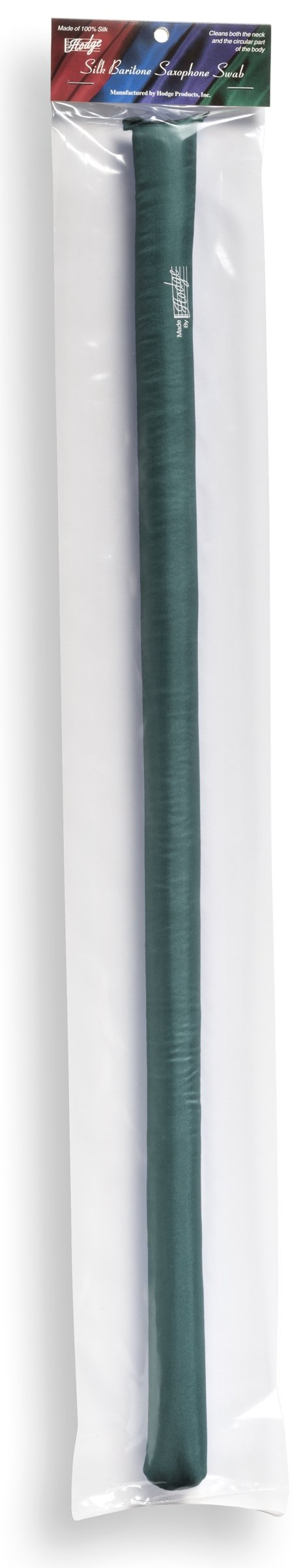 Hodge Silk Baritone Saxophone Swab - Green