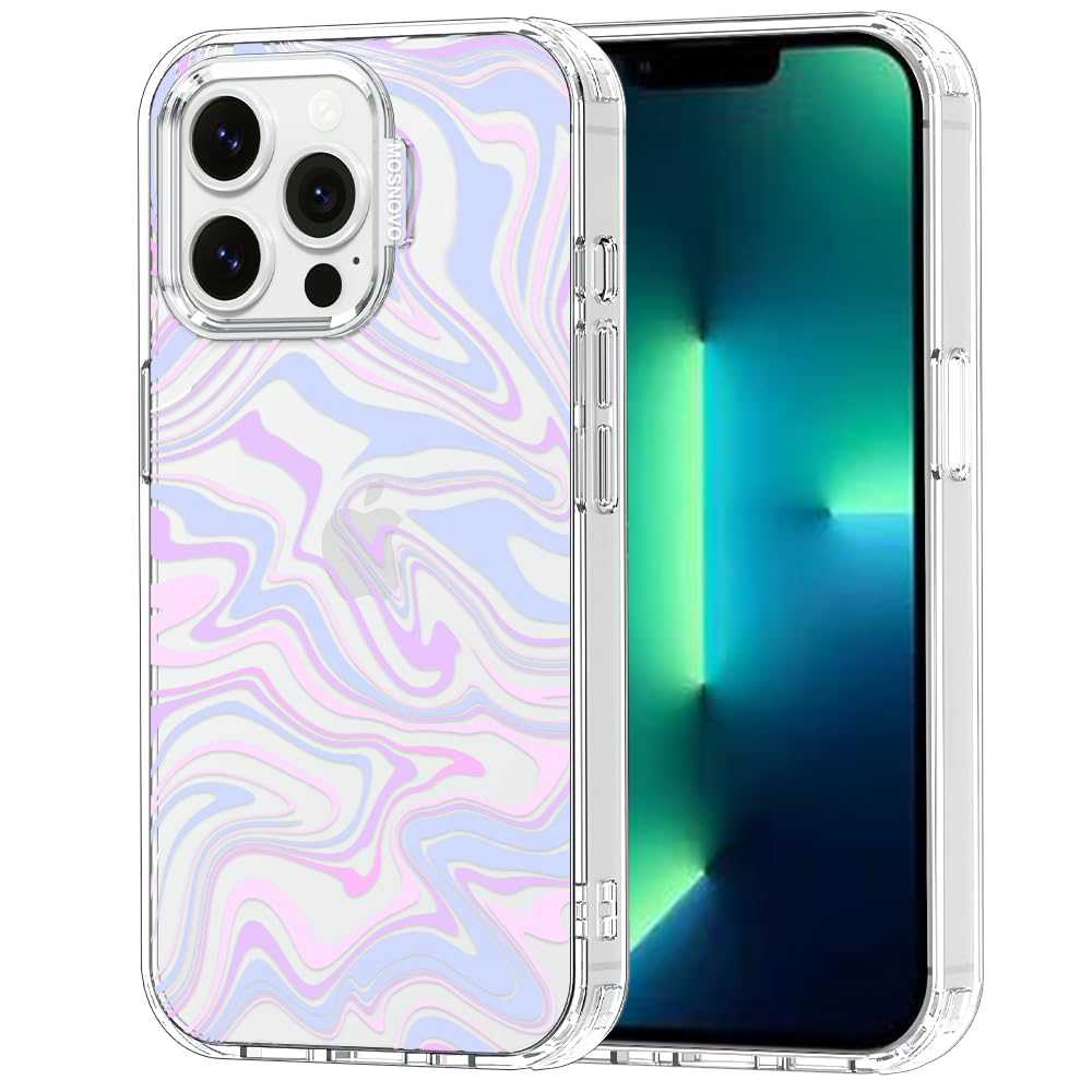 MOSNOVO for iPhone 13 Pro Case, Shockproof Military-Grade Protection 6.6ft Drop Tested, Clear Phone Case for iPhone 13 Pro, Drea