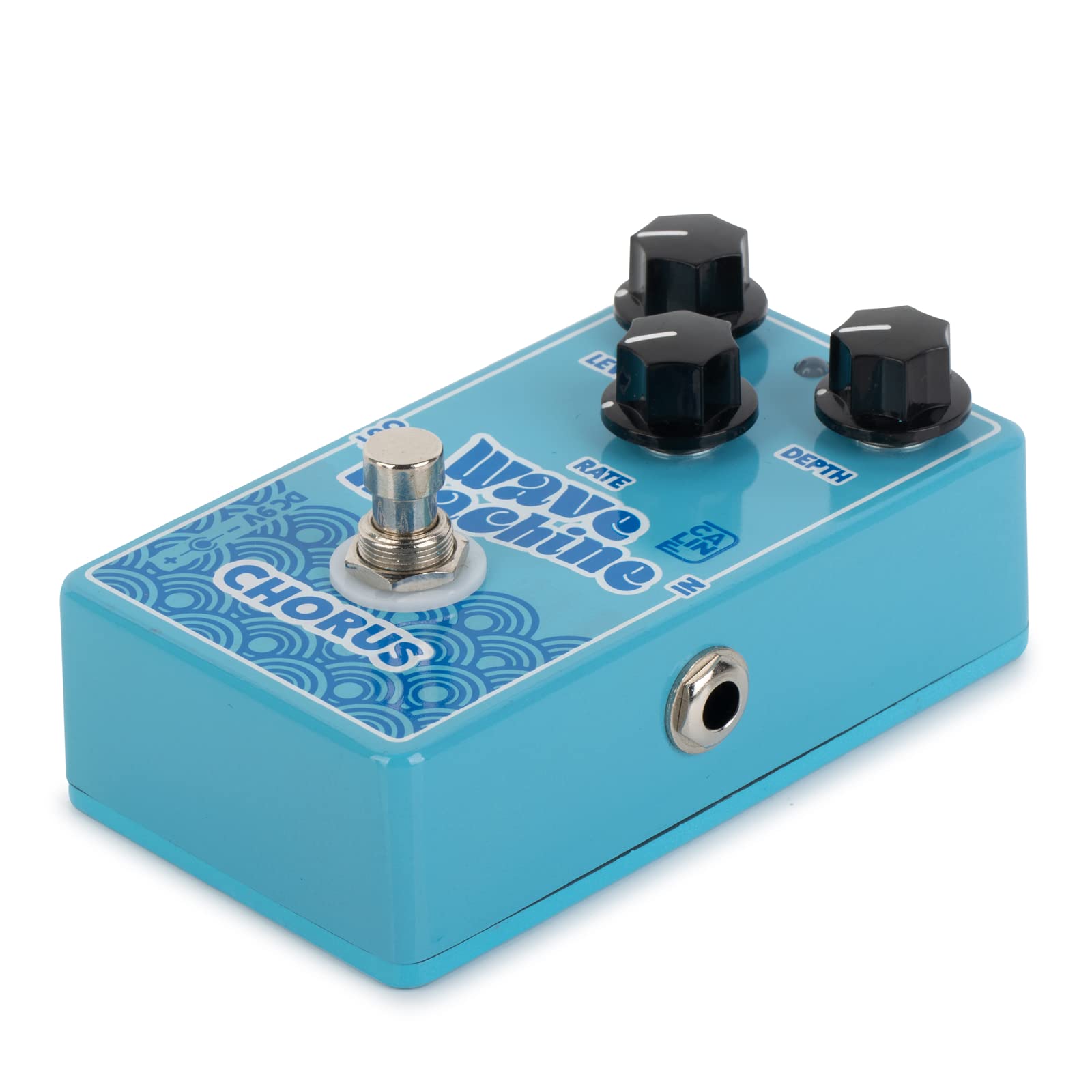 Caline Cp 505 Wave Machine Chorus Guitar Effect Pedal True Bypass Aluminum Alloy Casing Blue